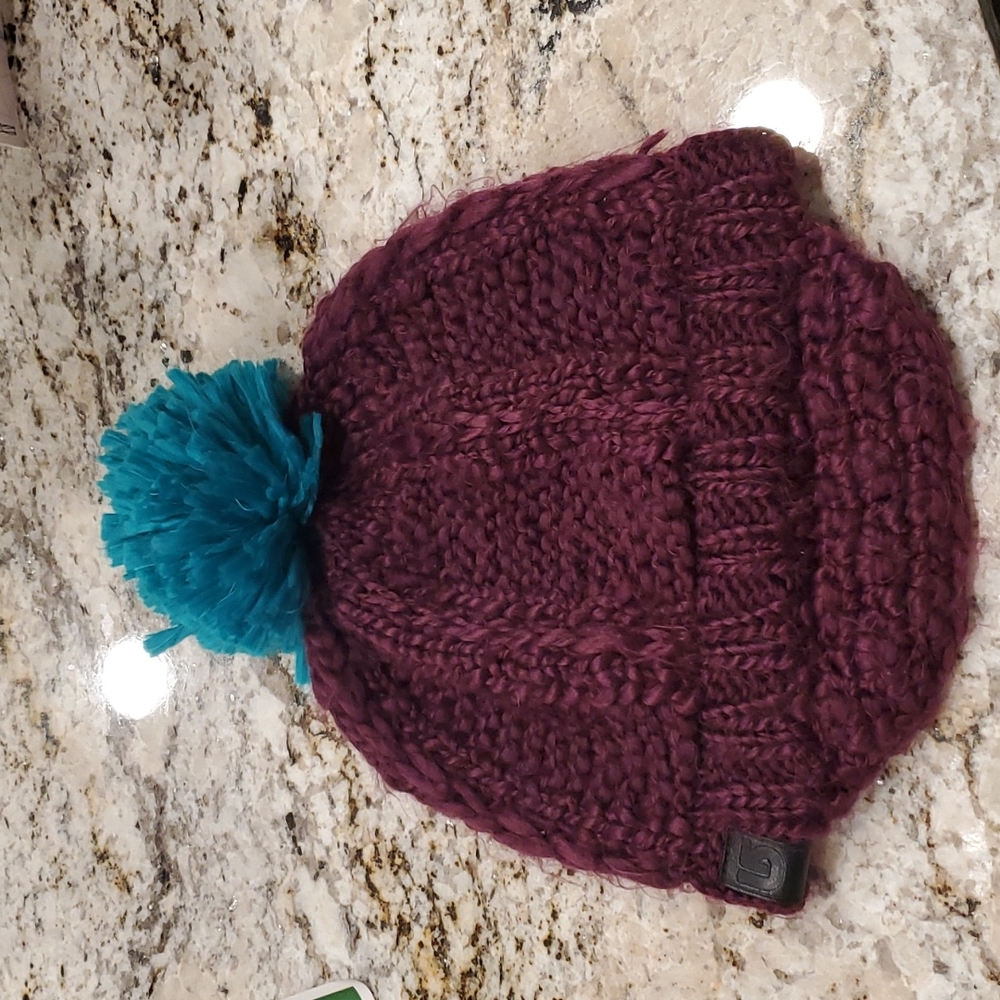 Purple Burton beanie